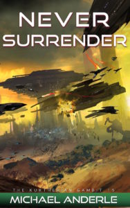 TKG15 NEVER Surrender Full Cover 700px